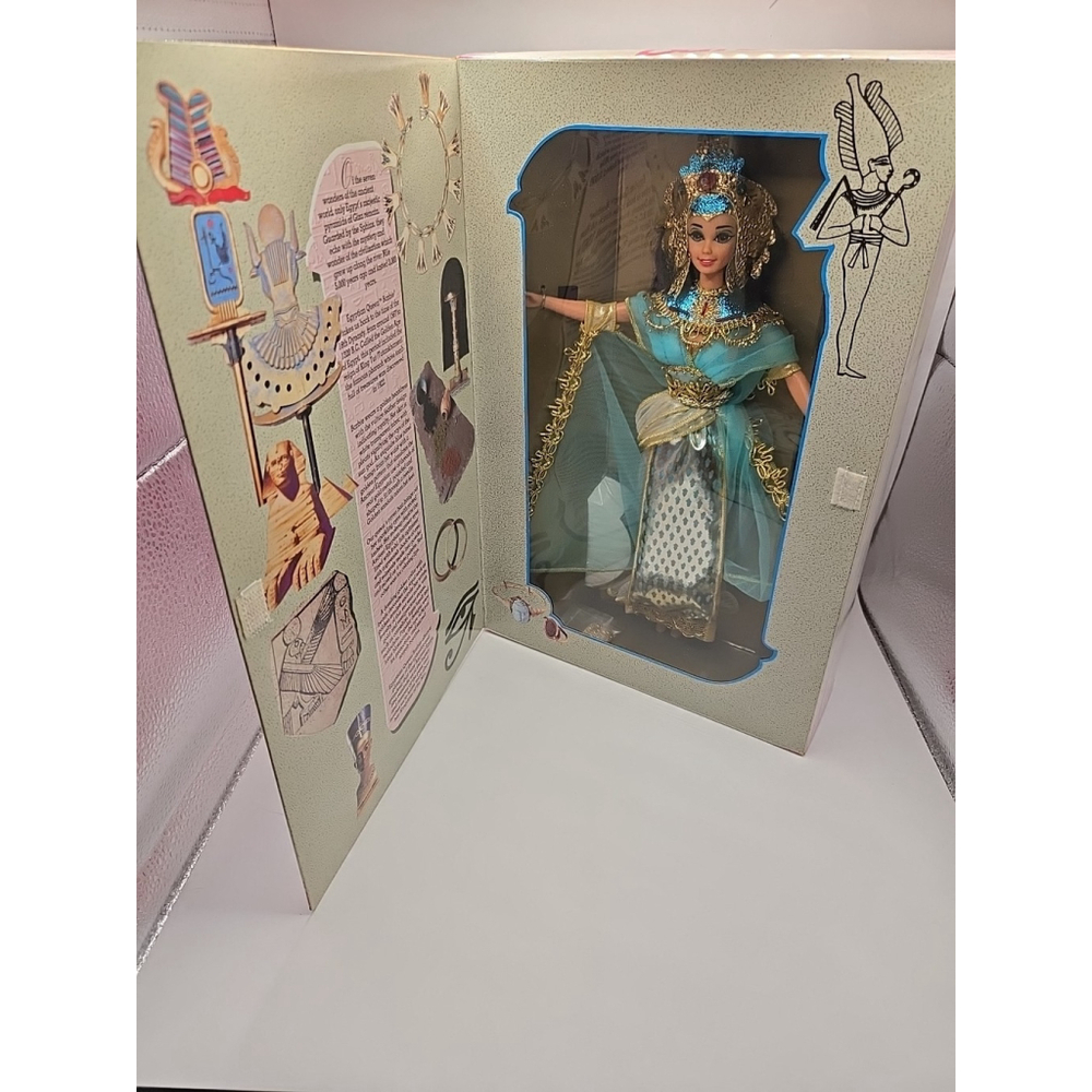 Mattel Barbie Great Eras Collection Egyptian Queen Doll, 1993 Edition NRFB - Picture 2 of 9
